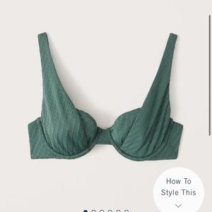 A& F bikini top, size XL never worn. New design.